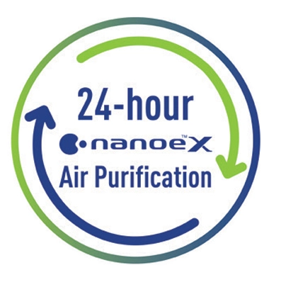 Nanoe X 24 hour purification available from All Cool Industries, suppliers and installers of Airconditioners and Air Purifiers. 
